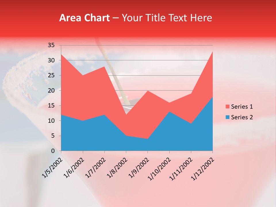 Pink Front Garnish PowerPoint Template