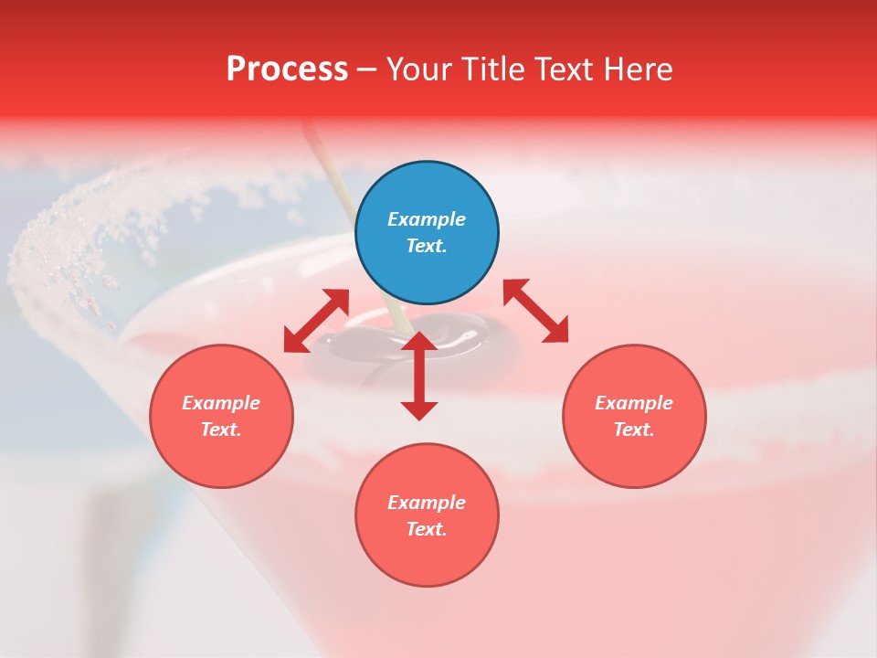 Pink Front Garnish PowerPoint Template