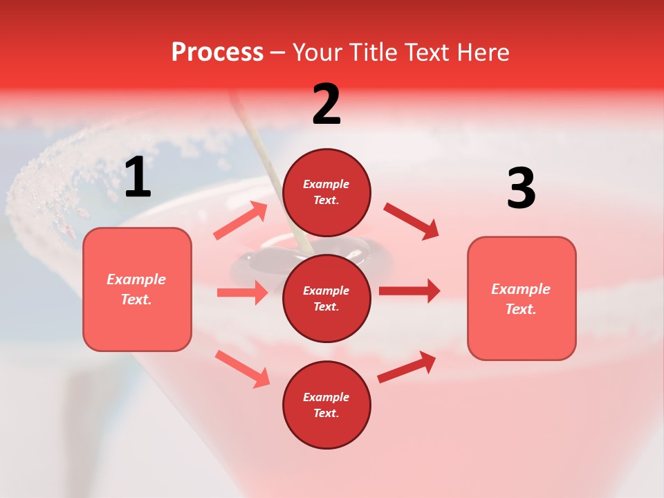 Pink Front Garnish PowerPoint Template