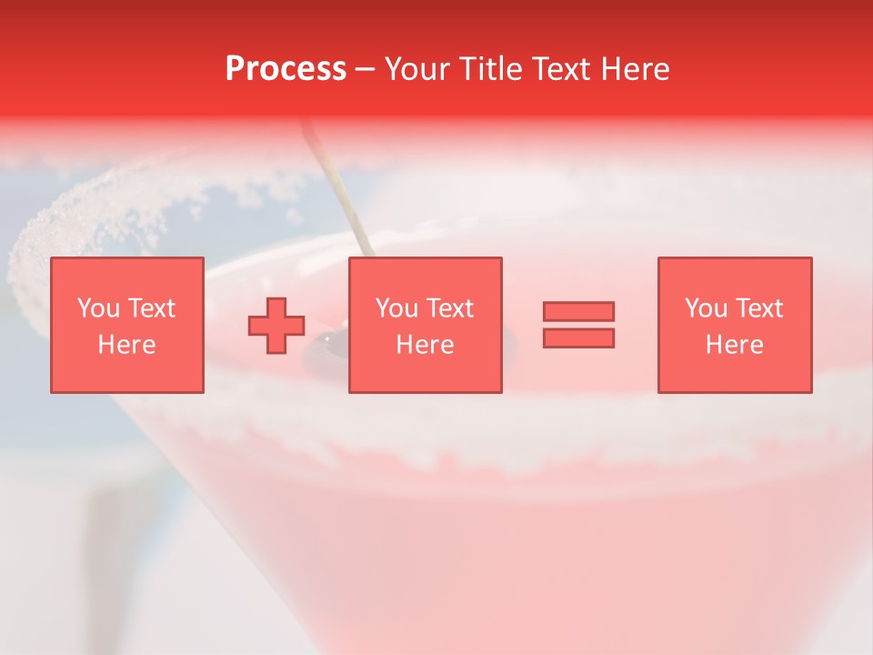 Pink Front Garnish PowerPoint Template