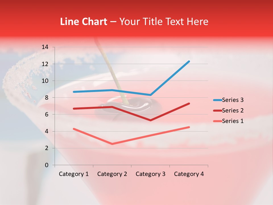 Pink Front Garnish PowerPoint Template