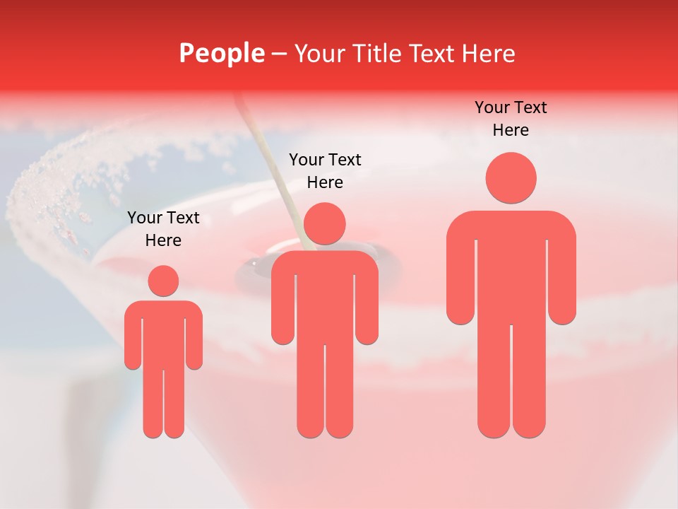 Pink Front Garnish PowerPoint Template