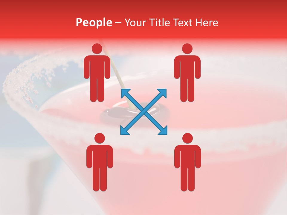 Pink Front Garnish PowerPoint Template