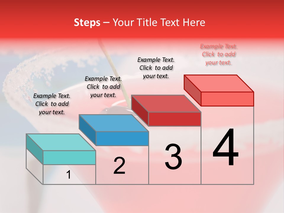 Pink Front Garnish PowerPoint Template