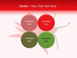 Chili Red White PowerPoint Template