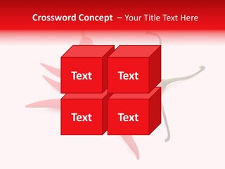 Chili Red White PowerPoint Template