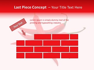 Chili Red White PowerPoint Template
