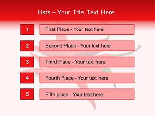 Chili Red White PowerPoint Template