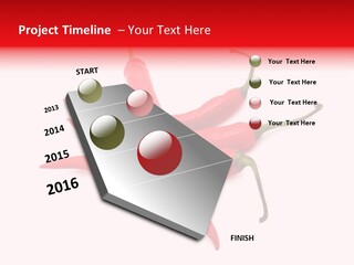 Chili Red White PowerPoint Template