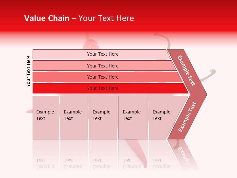 Chili Red White PowerPoint Template
