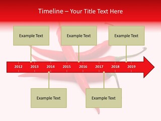 Chili Red White PowerPoint Template