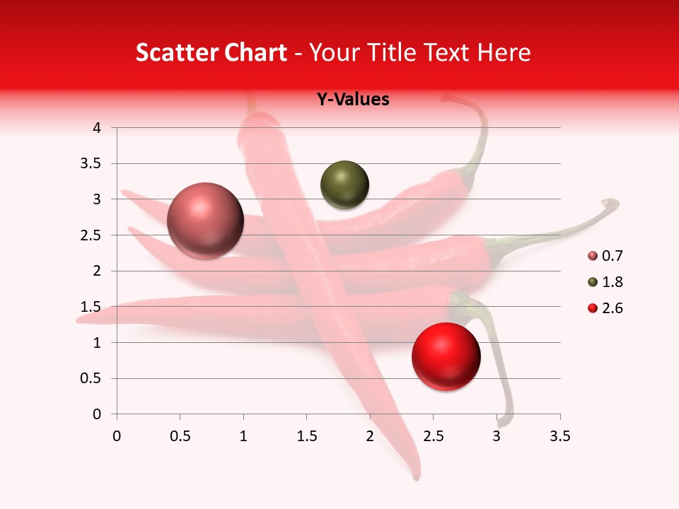 Chili Red White PowerPoint Template