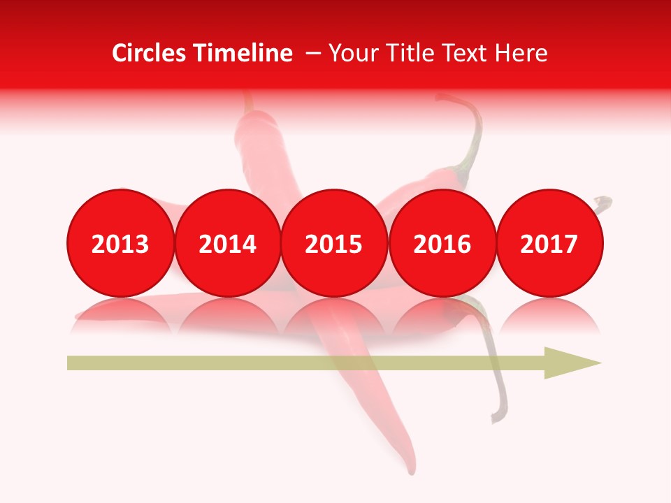 Chili Red White PowerPoint Template