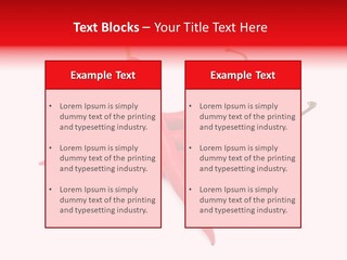 Chili Red White PowerPoint Template
