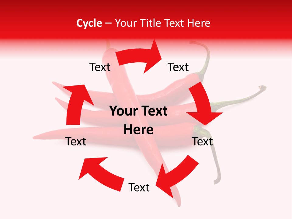 Chili Red White PowerPoint Template