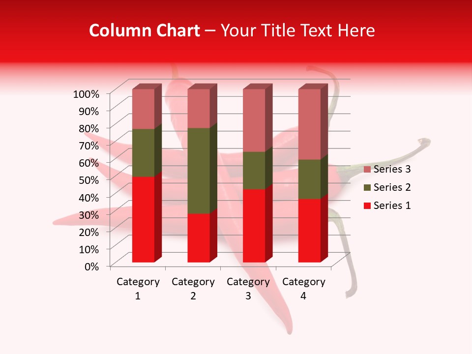 Chili Red White PowerPoint Template