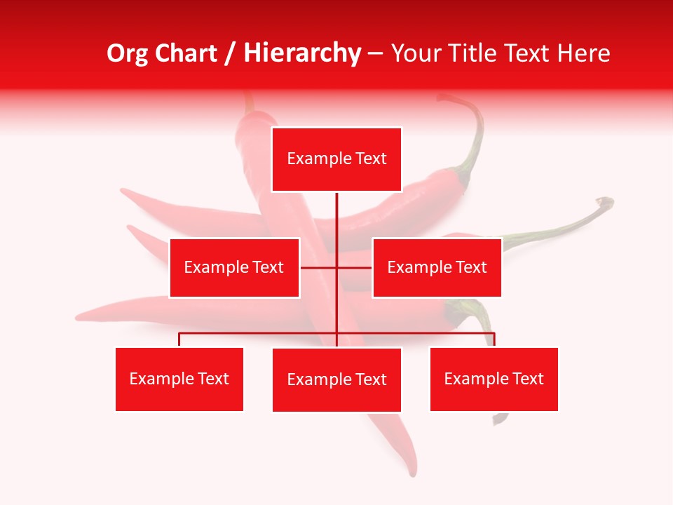 Chili Red White PowerPoint Template