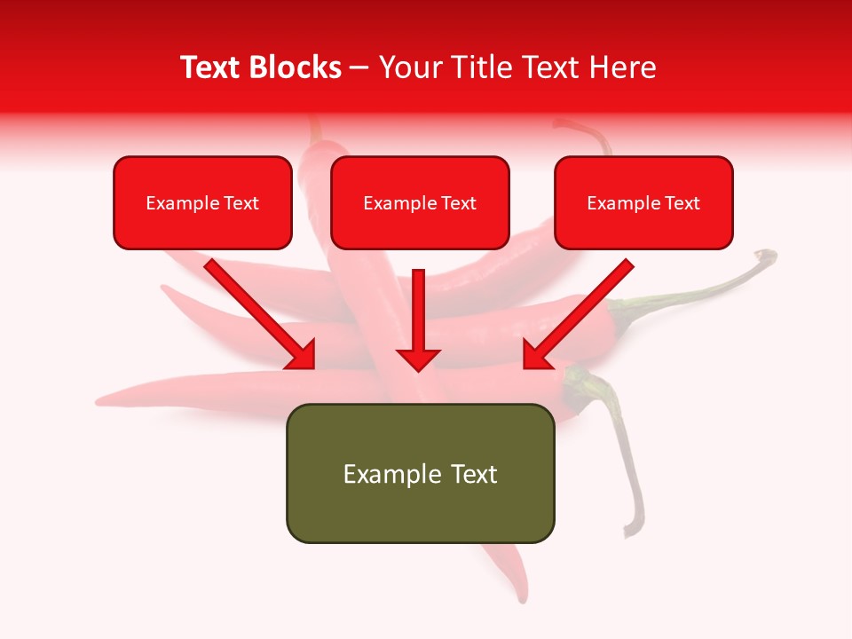 Chili Red White PowerPoint Template