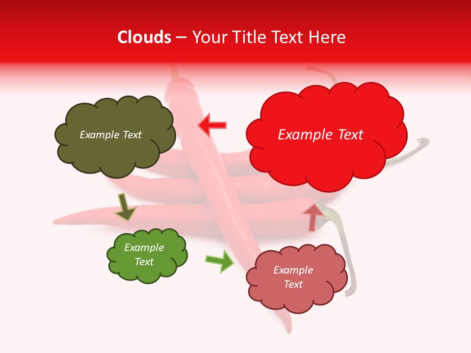 Chili Red White PowerPoint Template