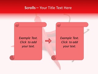 Chili Red White PowerPoint Template