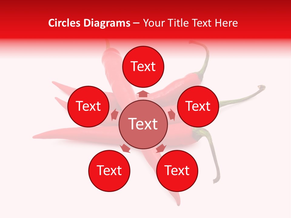 Chili Red White PowerPoint Template