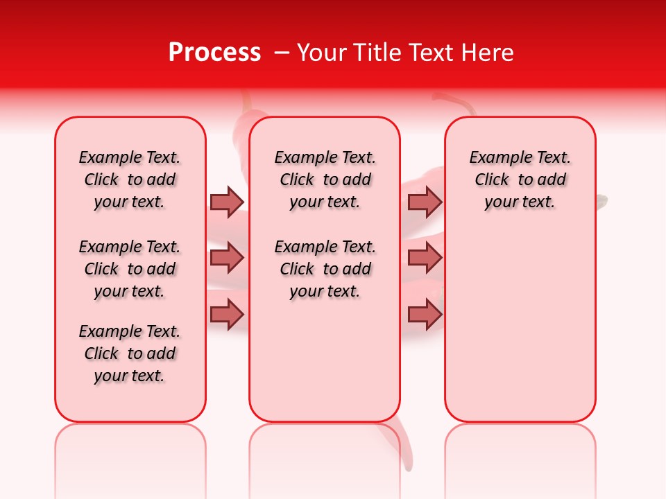 Chili Red White PowerPoint Template