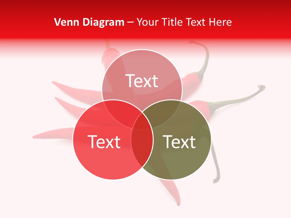Chili Red White PowerPoint Template