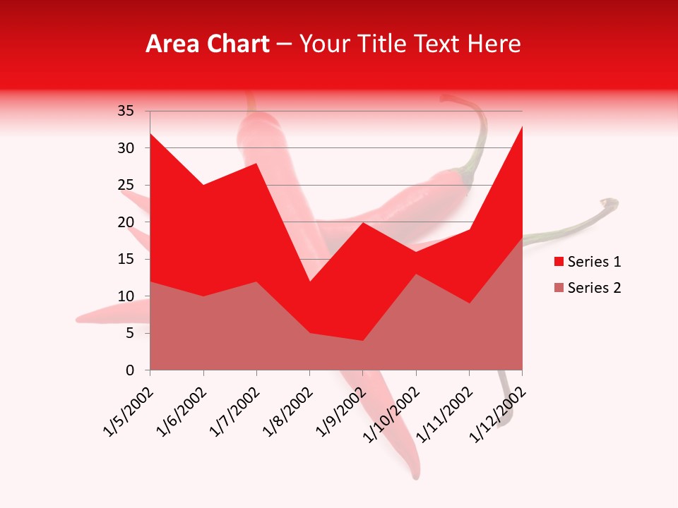 Chili Red White PowerPoint Template