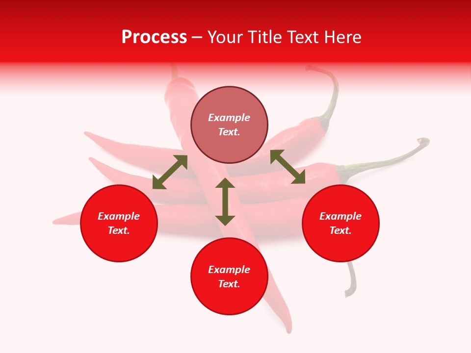 Chili Red White PowerPoint Template