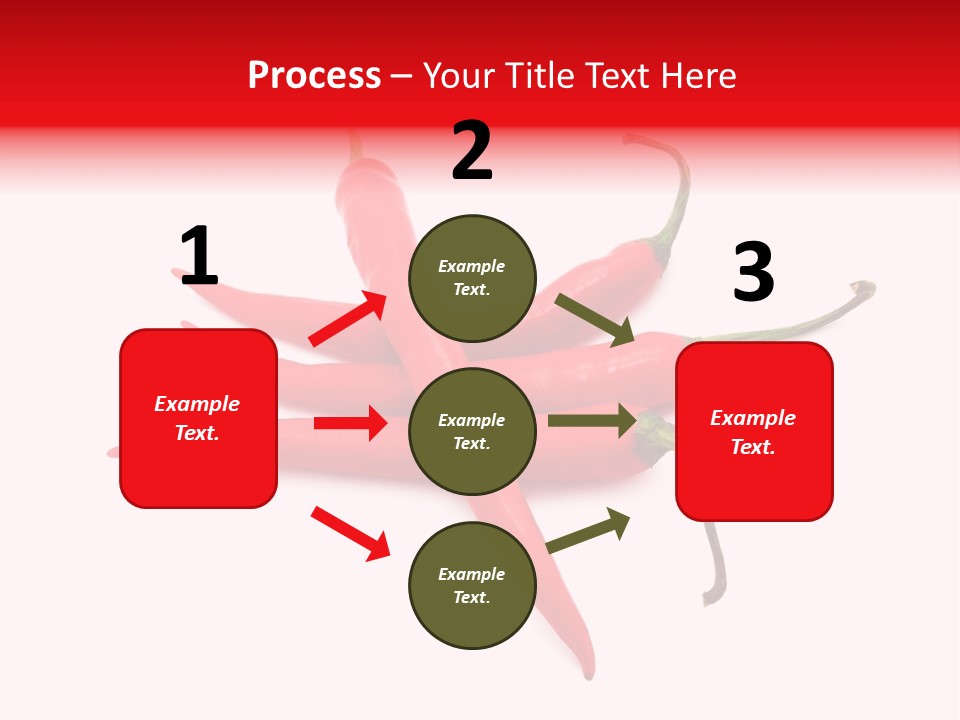 Chili Red White PowerPoint Template