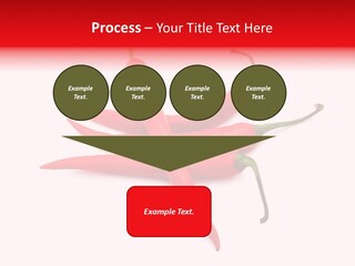Chili Red White PowerPoint Template