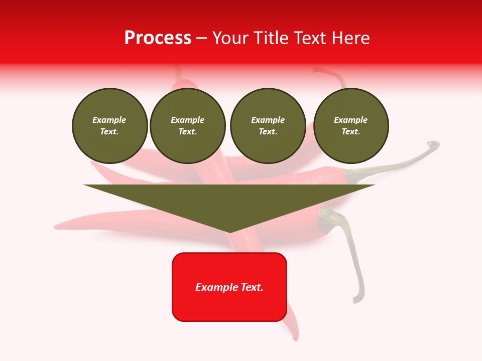 Chili Red White PowerPoint Template