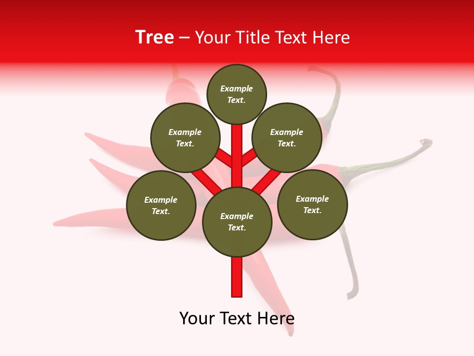 Chili Red White PowerPoint Template