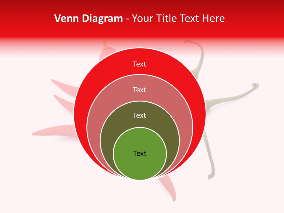 Chili Red White PowerPoint Template