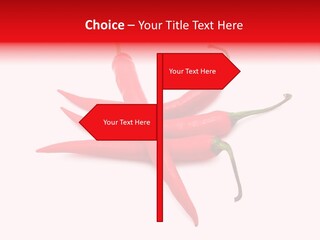 Chili Red White PowerPoint Template