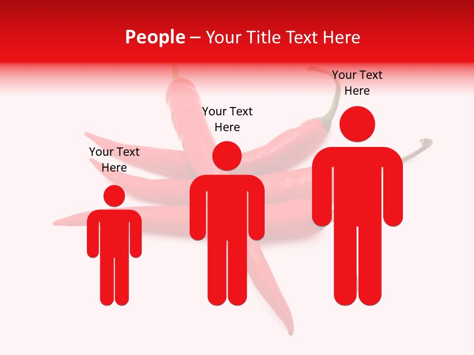 Chili Red White PowerPoint Template