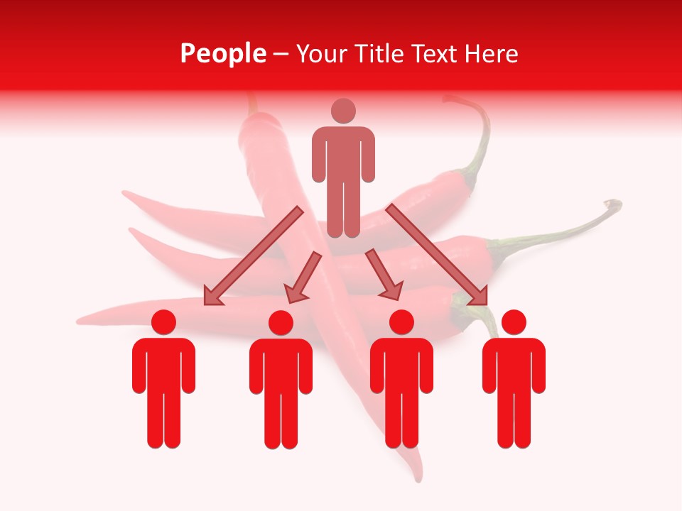 Chili Red White PowerPoint Template