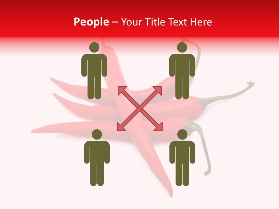 Chili Red White PowerPoint Template