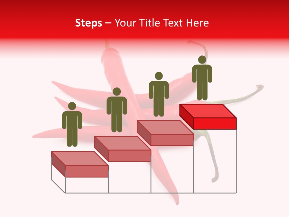 Chili Red White PowerPoint Template
