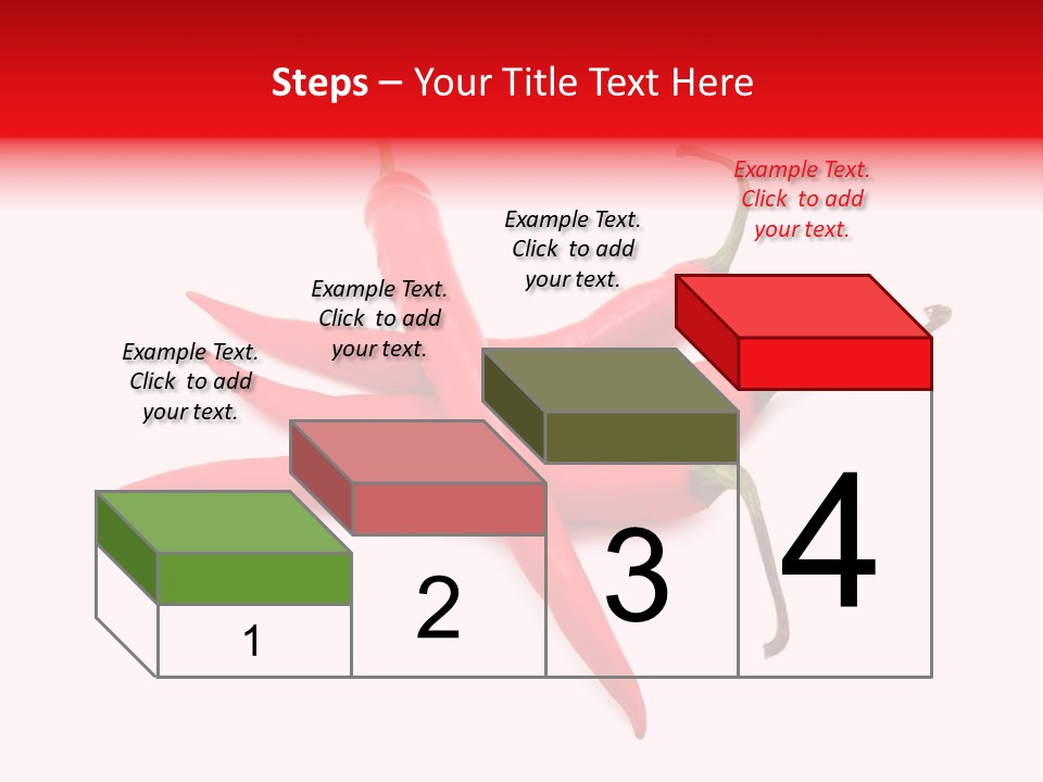 Chili Red White PowerPoint Template
