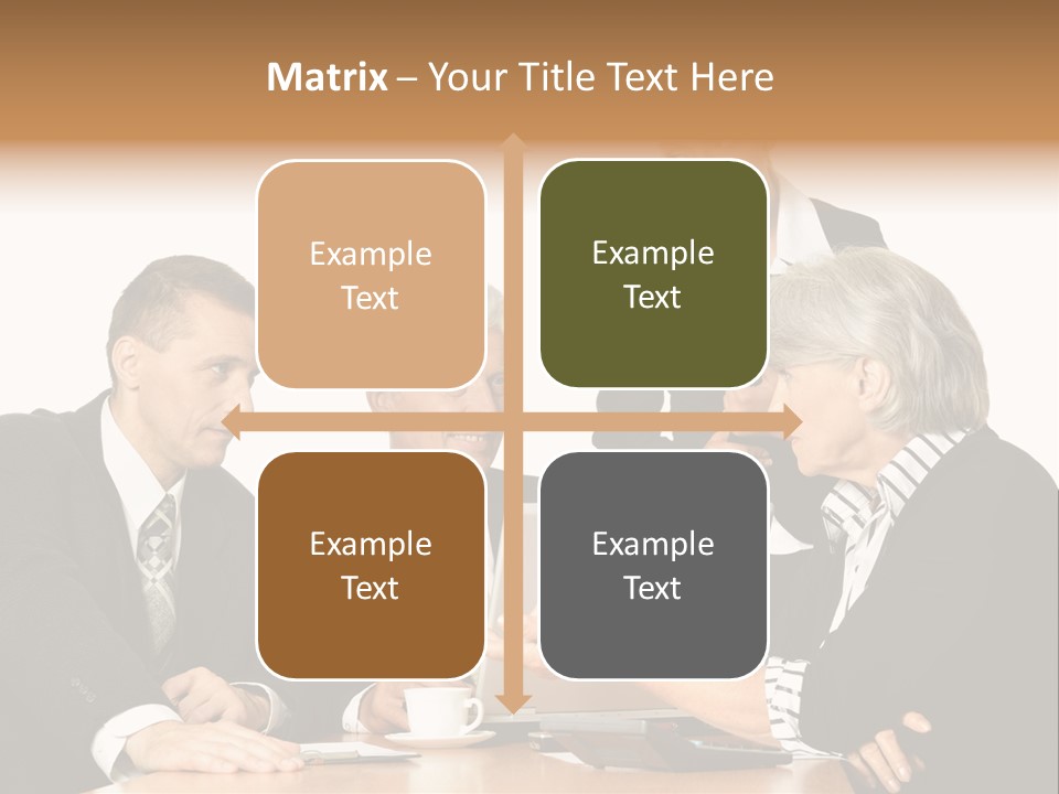 People Caucasian Womans PowerPoint Template