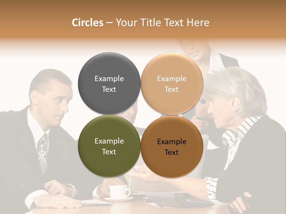 People Caucasian Womans PowerPoint Template