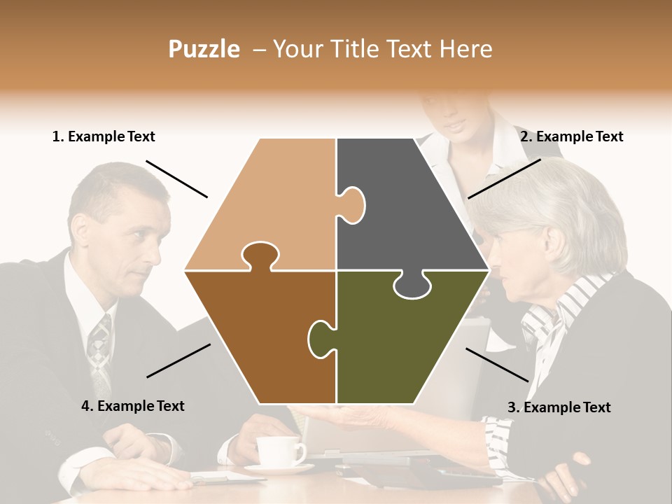 People Caucasian Womans PowerPoint Template