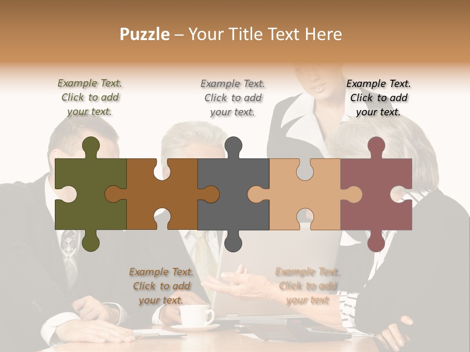 People Caucasian Womans PowerPoint Template