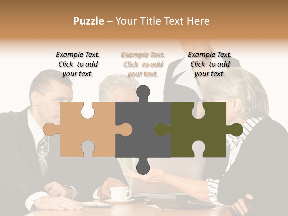 People Caucasian Womans PowerPoint Template