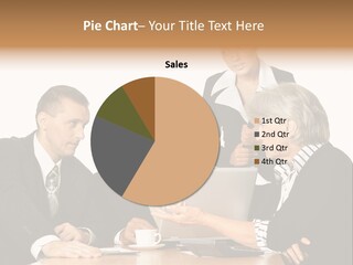 People Caucasian Womans PowerPoint Template