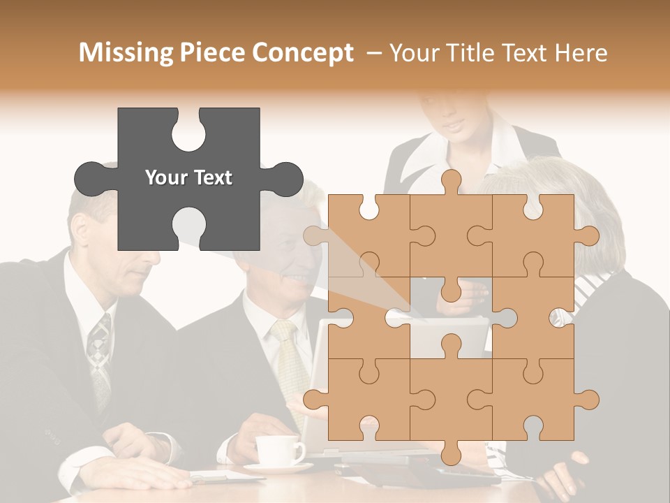 People Caucasian Womans PowerPoint Template