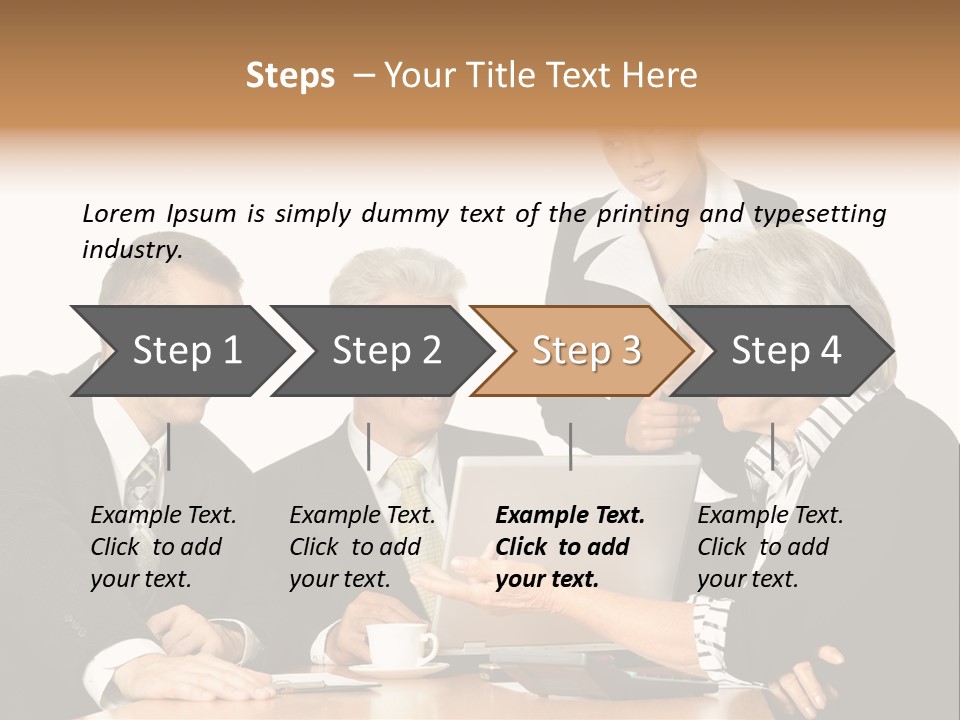 People Caucasian Womans PowerPoint Template