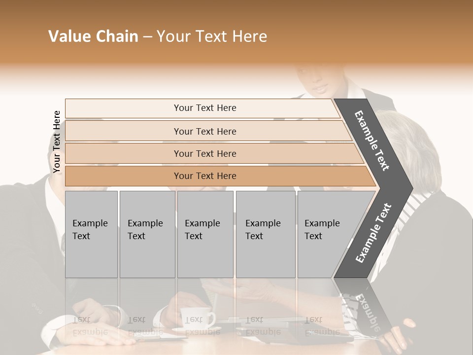 People Caucasian Womans PowerPoint Template