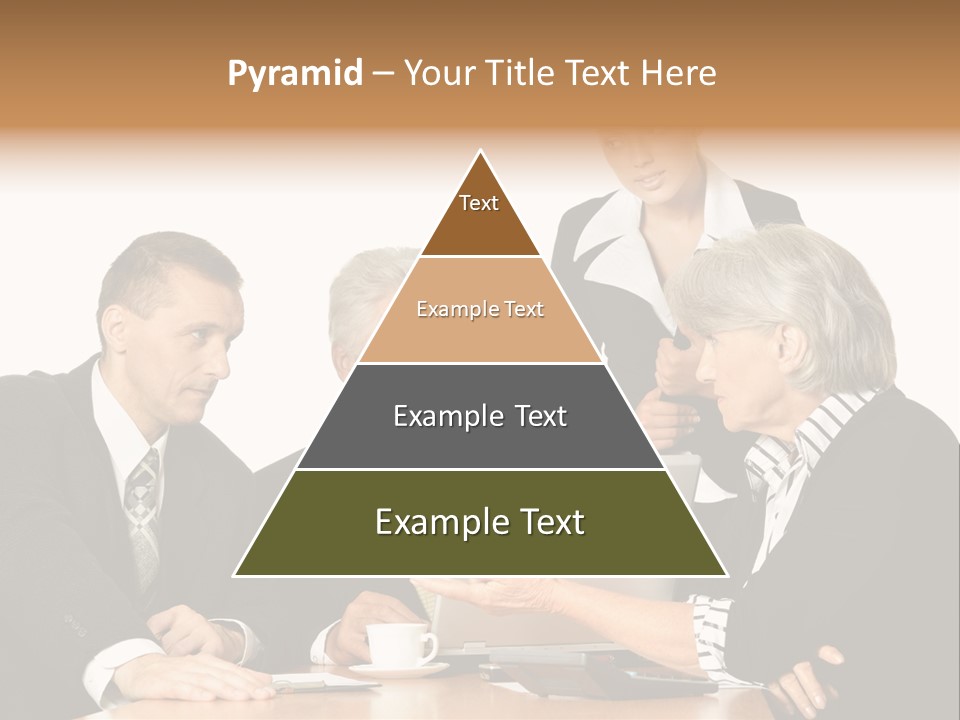 People Caucasian Womans PowerPoint Template